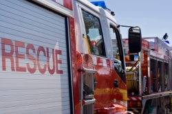 A fire truck