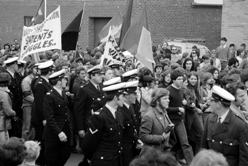 Students protest in 70's