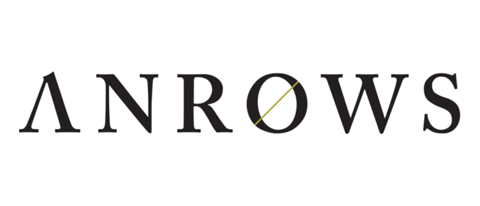 Anrows' in a stylised serif font