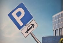 Car park sign