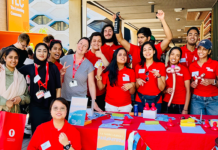 La Trobe volunteers and student interns at O Week